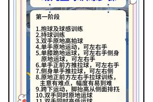 儿童篮球训练中如何控制强度:科学方法与实用建议